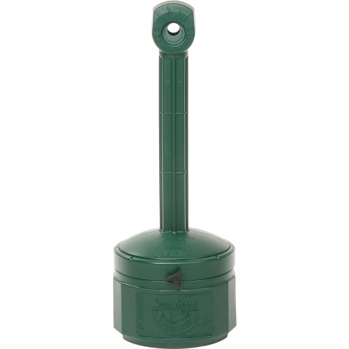 Justrite Smokers Cease Fire Cigarette Receptacle