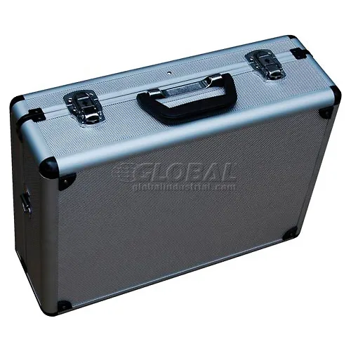 AxiGear Aluminum Hard Case with DIY Customizable Foam Insert - 18 x 14 x  5in 18in-Case