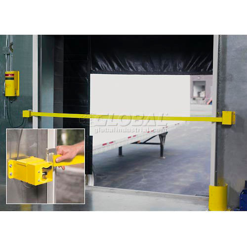 Retractable Dock Door Safety Strap With Sensor