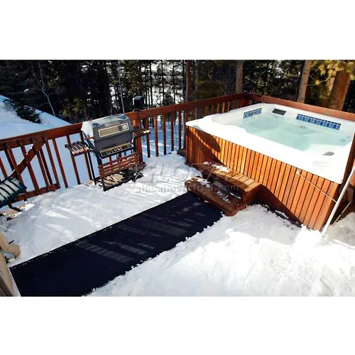 Small Heated Snow and Ice Melting Entrance Mat 24 x 36 - HeatTrak