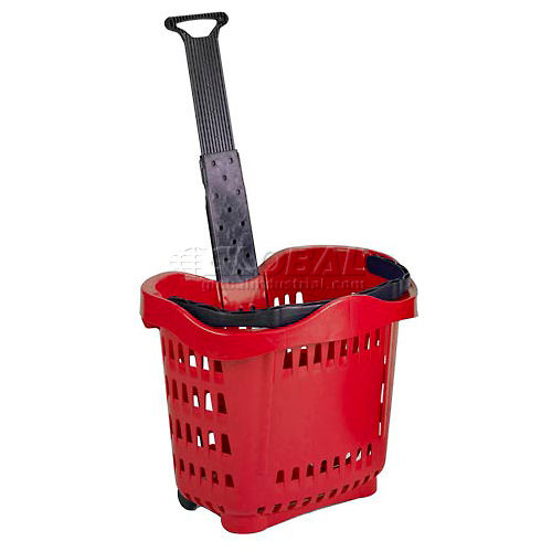 Rolling Plastic Hand Baskets