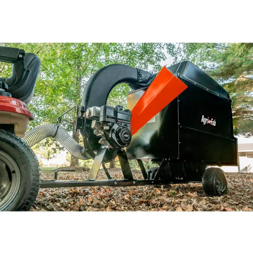 Agri fab leaf vac shop with chipper