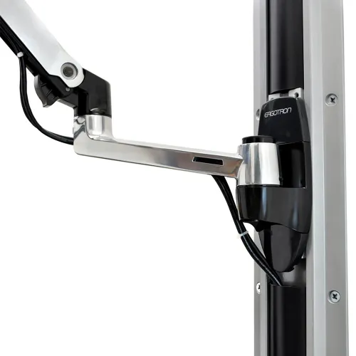 Ergotron® 45-253-026 LX Wall Mount System with Small CPU Holder