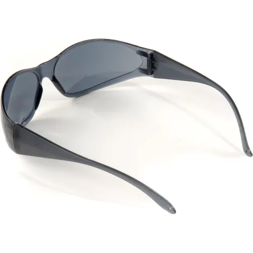 ERB Boas Xtreme Polarized Safety Glasses Black Full Frame Brown Lens ANSI  Z87.1