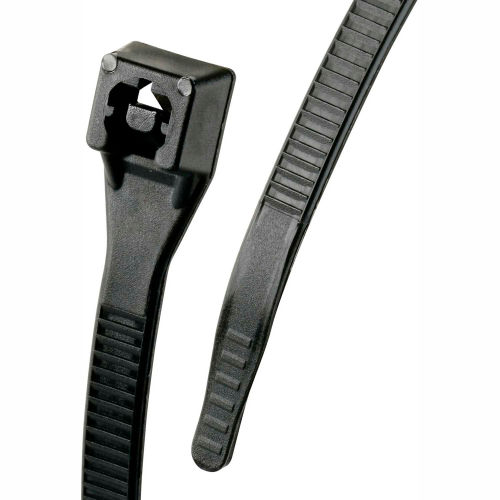 Gardner Bender 46-308UVBFZ Xtreme Cable Ties, 8", Black, 50lb, 100/pk