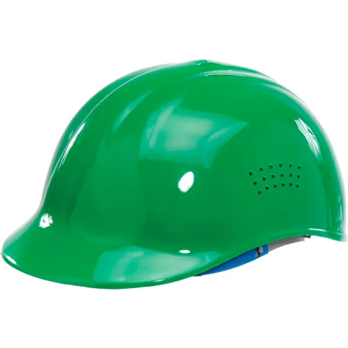 ERB™ 67 Vented Bump Cap with 4-Point Pinlock Suspension, Green