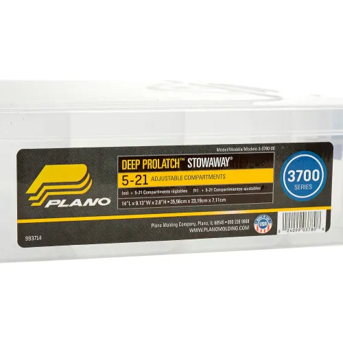 Plano ProLatch™ StowAway® 6-21 Adjustable Compartment Box, 14Wx9