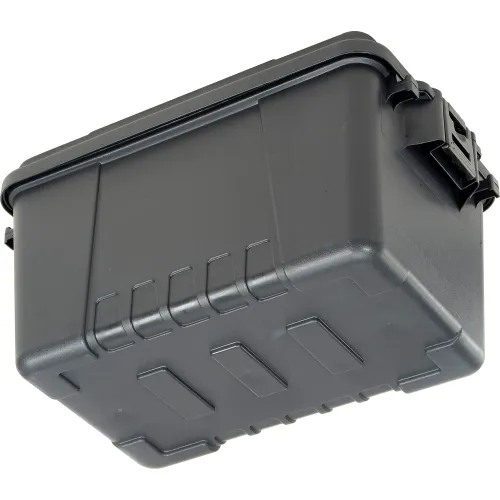 Plano Sportsman Trunk, Black, Small, 56-Quart Lockable Storage Box