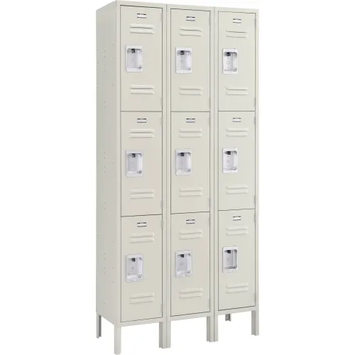 Global Industrial™ Infinity  3-Tier 9 Door Locker, 36