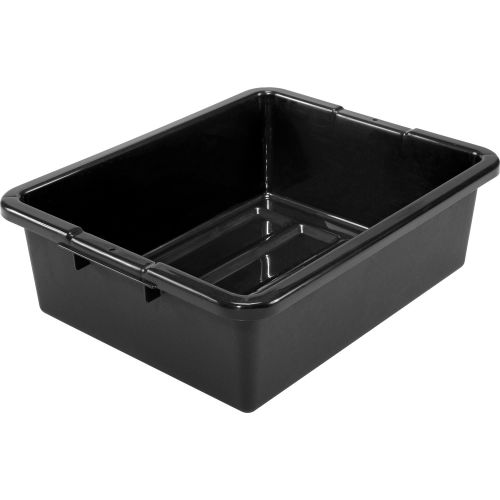 Global Industrial™ NSF Plastic Bus Tub, 211/2"L x 173/4"W x 7"H