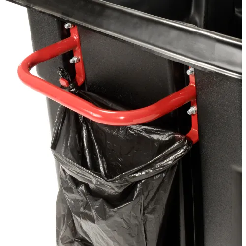 Rubbermaid Commercial Products 1 cu. yd. Utility Duty Tilt Truck RCP1314BLA  - The Home Depot