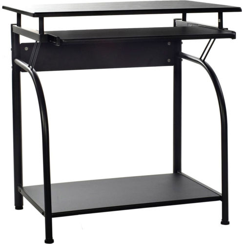 Desk w/Tray/Black (50-1001BLK)