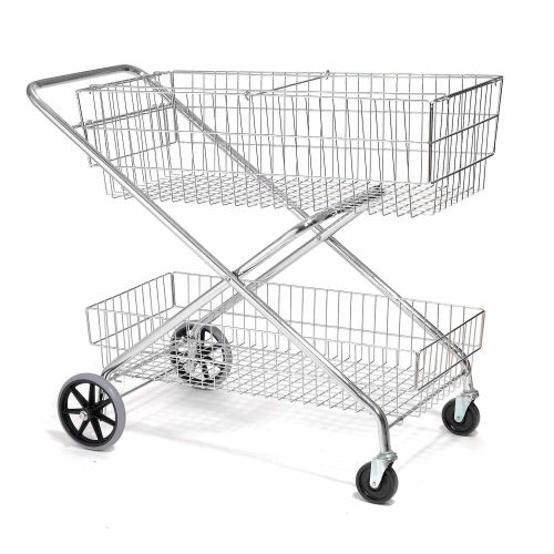 WIRE UTILITY BASKET CART