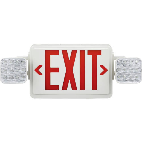 led emergency exit box