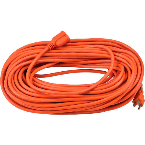 FL-101/100FT outdoor extension cord, 10A,125V,1250W 16AWG/3C, Orange
																			
