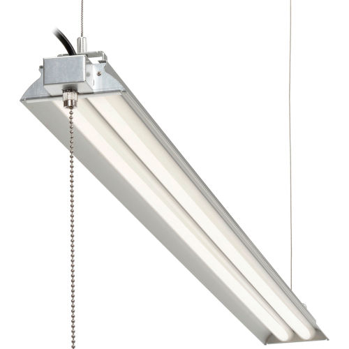Global™ 60in LED Aluminum Shop Light, 35W, 4000K, 4375 Lumens, 48in Adj Height, 6ft Cord