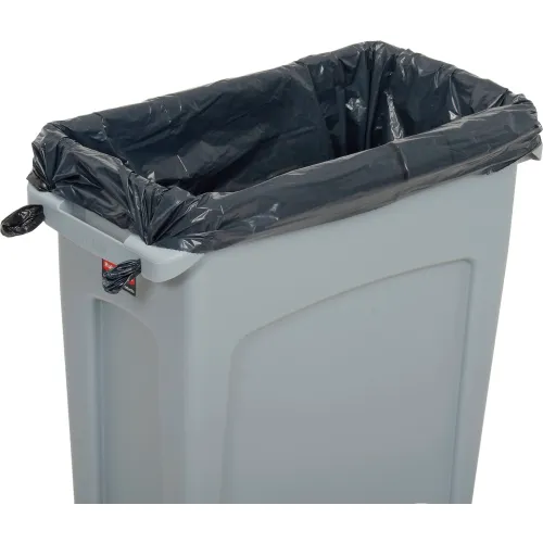 16 Gallon Skinny Plastic Home & Office Trash Can or Recycling Bin (4 Colors)