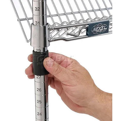 Nexel® 4 Slant Shelf Truck, Chrome, 48