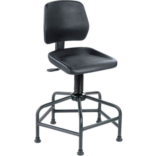 Polyurethane Spider Base Stool - 18"W x 17"D 1 1/2" Thick Seat
