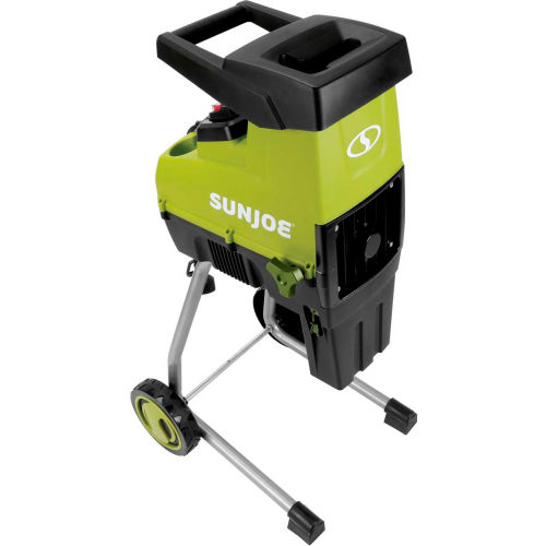 Sun Joe CJ603E 1.7" Diameter Cutting Capacity 15 Amp Electric Silent Wood Chipper Shredder