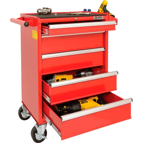 Channellock 26 In. 5-Drawer Tool Roller Cabinet - Gillman Home Center