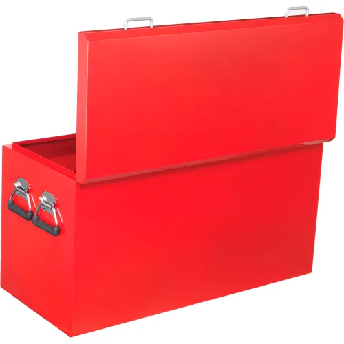 4 Drawer Red Tool Box with Handle