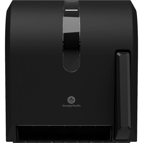 GP Pro™ Universal Push-Paddle Paper Towel Dispenser, Opaque