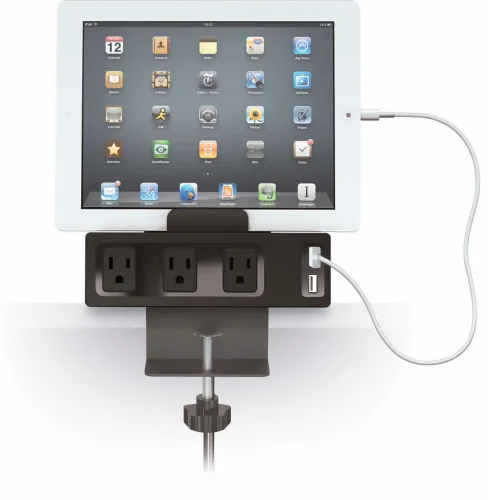 Balt 66675 Clamp Mount Outlet & USB Charger