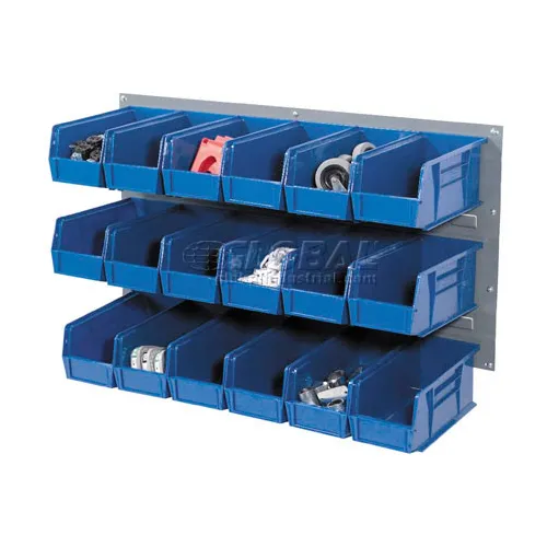 Wall mounted bin online rack