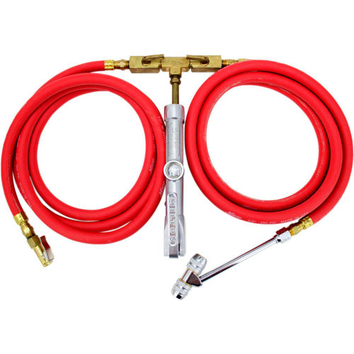 Milton Dual Truck Tire Inflator Gauge, 10 to 160 PSI, 7' Hose - 550