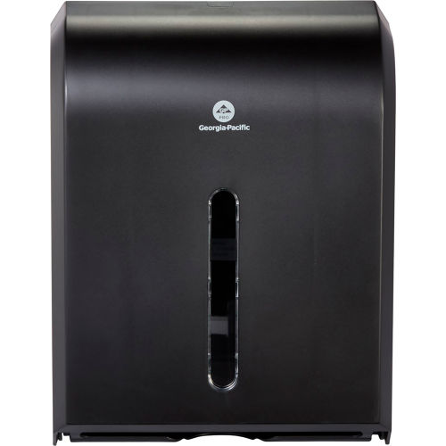 Combi-Fold Paper Towel Dispenser By GP Pro, Black, 1 Dispenser