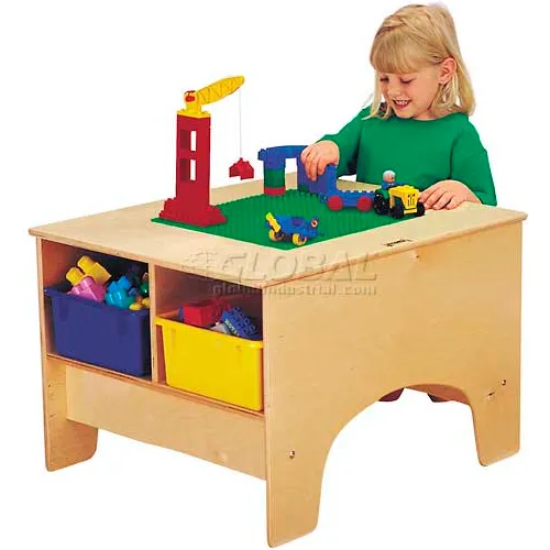Jonti-Craft® KYDZ Building Table - Duplo® Compatible with Clear Tubs