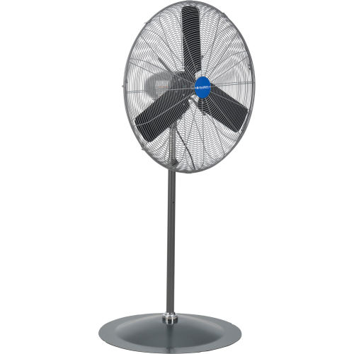 Global Industrial™ 30in Industrial Pedestal Oscillating Fan, 8775 CFM, 1/3 HP