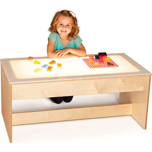 sensory table wooden