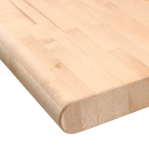 Global Industrial™ Workbench Top, Maple Butcher Block Safety Edge