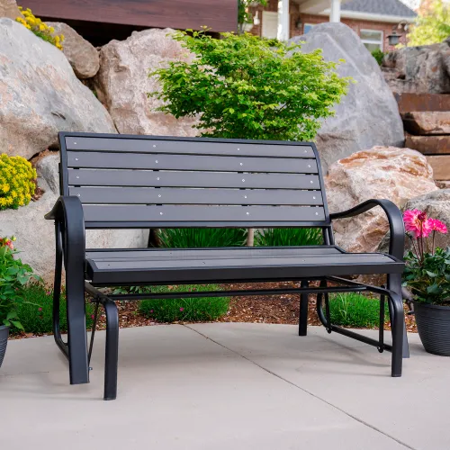 Low garden bench hot sale