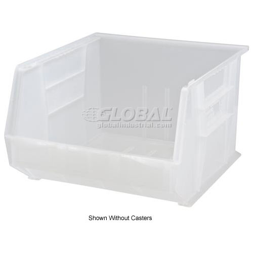 Quantum Mobile Magnum Plastic Stacking Bin, 16-1/2