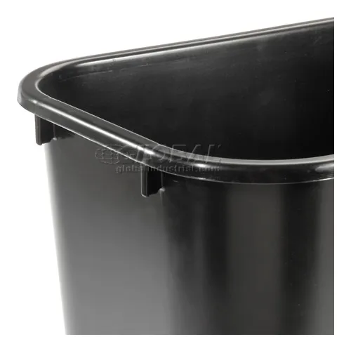 Rubbermaid® Marshal® Domed Trash Can - 25 Gallon, Black