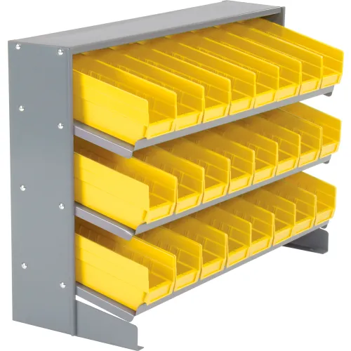 Bench Pick Rack - 24 Corrugated Bins 12 Deep - Industrial Shelving,  Commercial Storage Shelves, Racks, Office Shelving