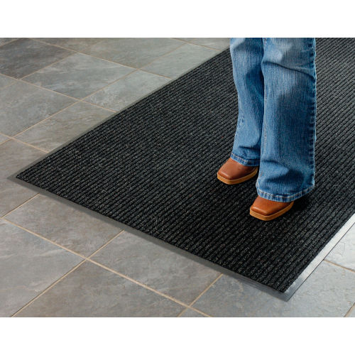 Deep Cleaning Ribbed Floor Mat, Entry Mat, Entrance Mat