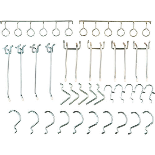 30 Piece Peg Board Hook Set