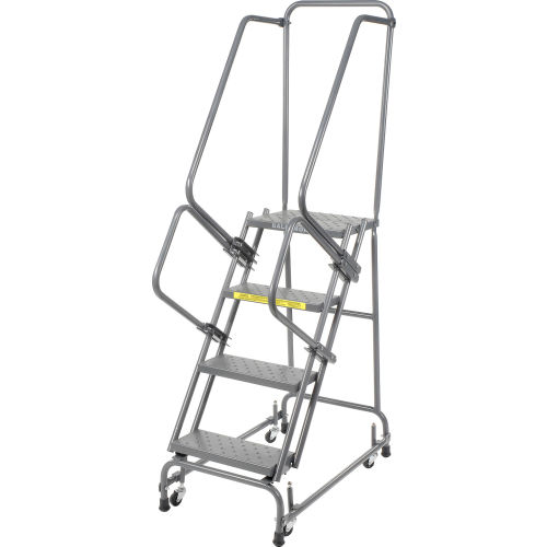 Industrial Steel Rolling Ladder