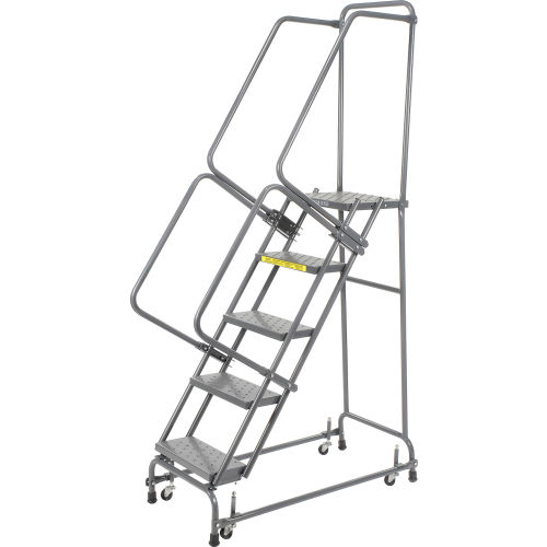 Industrial Steel Rolling Ladder