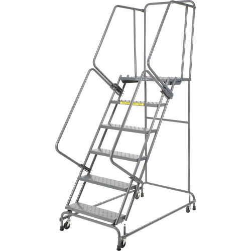 Industrial Steel Rolling Ladder