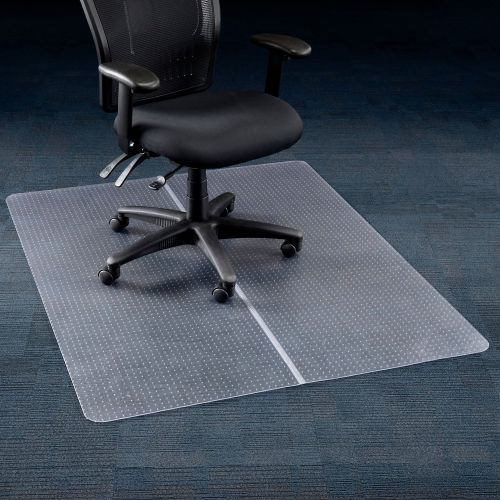 Interion® Office Chair Mat for Carpet 36"W x 48"L Straight Edge