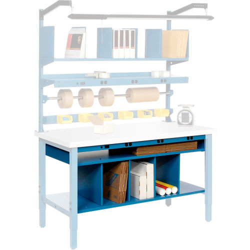 Lower Shelf Kit for Heavy Duty Packaging Work Bench