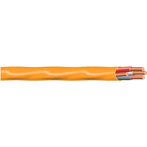 Southwire 63948426 Romex SIMpull ® Cable With Ground, Orange