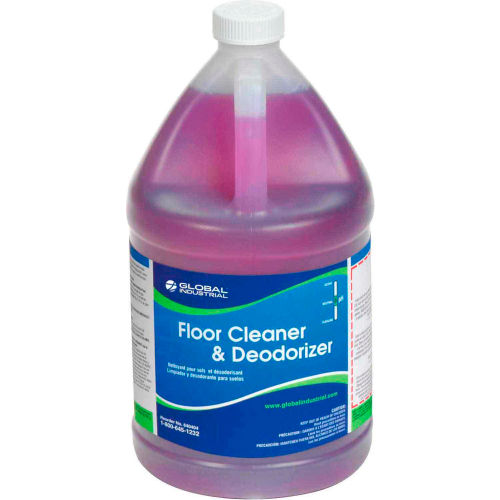 Floor Cleaner & Deodorizer Gallon Bottle - 4 Bottles/Case
