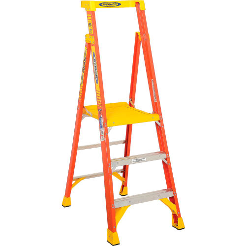 Werner 3' Type 1A Fiberglass Podium Ladder - PD6203