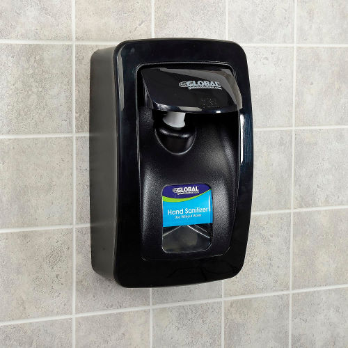 Global® Manual Dispenser for Foam Hand Soap/Sanitizer - Black
																			